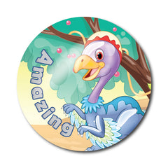 Well Done Dinosaur Stickers by School Badges UK