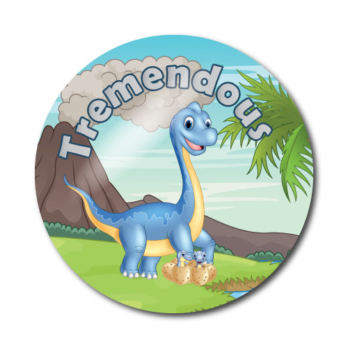 Well Done Dinosaur Stickers by School Badges UK