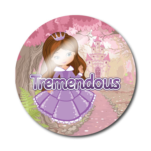 Well Done Prince and Princess Stickers by School Badges UK