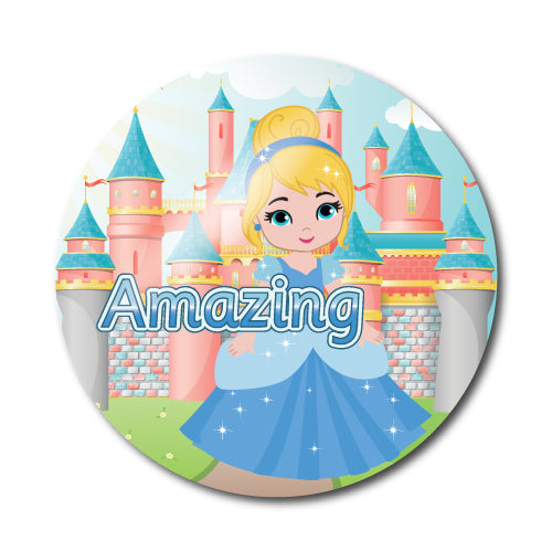 Well Done Prince and Princess Stickers by School Badges UK