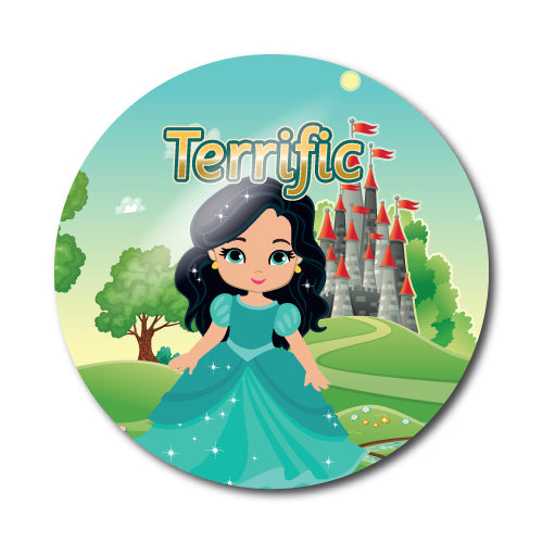 Well Done Prince and Princess Stickers by School Badges UK