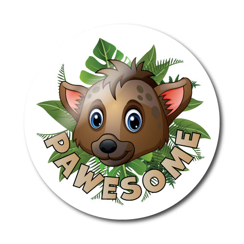 Well Done Safari Animal Stickers by School Badges UK