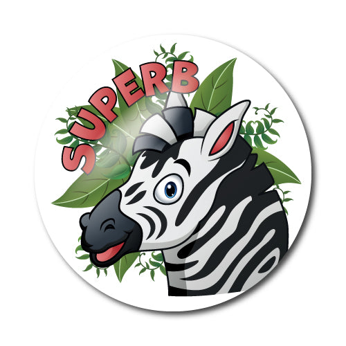 Well Done Safari Animal Stickers by School Badges UK