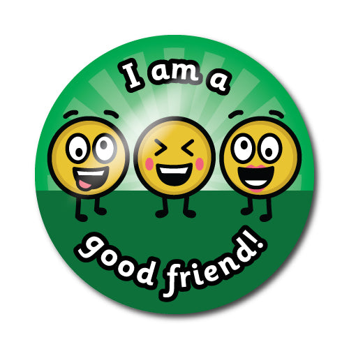 Good Friend Stickers by School Badges UK