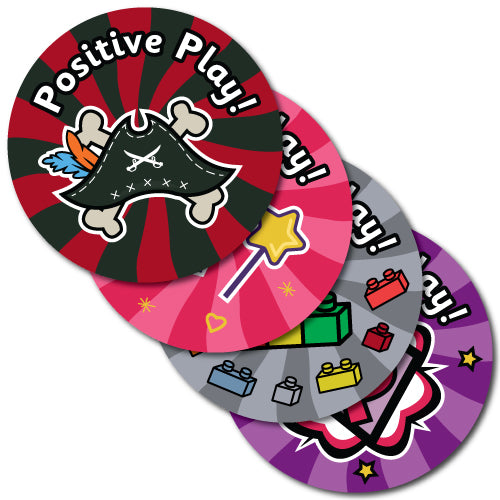Positive Play Stickers by School Badges UK