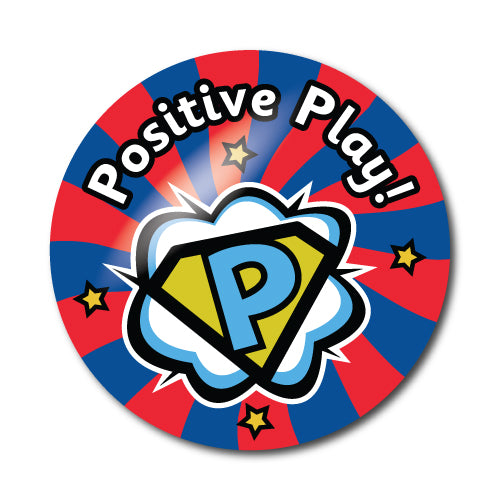 Positive Play Stickers by School Badges UK