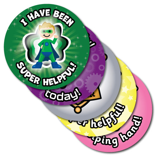 Special Helper Stickers by School Badges UK