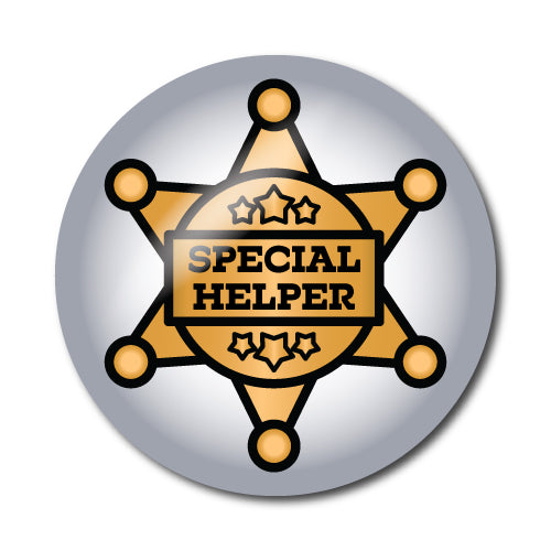 Special Helper Stickers by School Badges UK