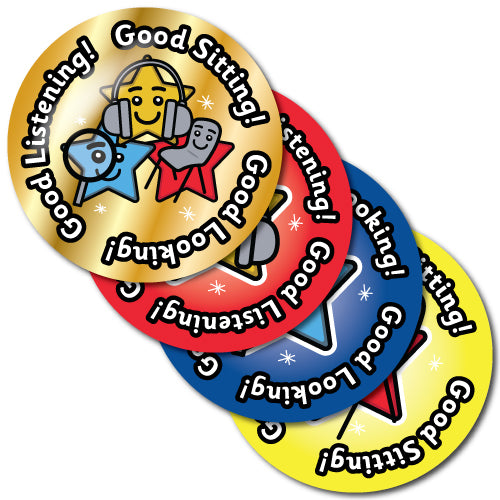Good Fundamentals Stickers by School Badges UK