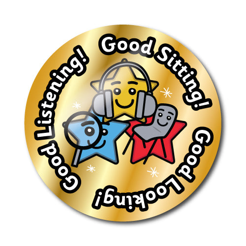 Good Fundamentals Stickers by School Badges UK