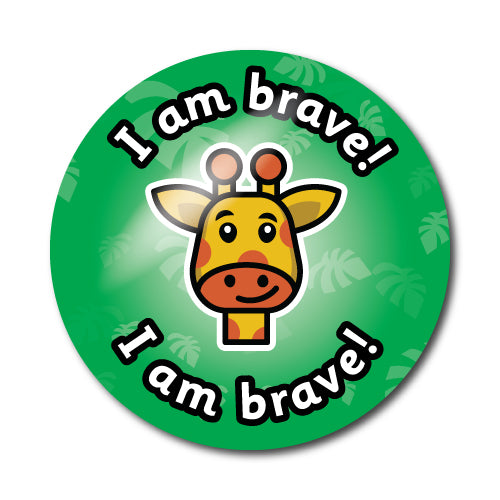 Bravery Stickers by School Badges UK