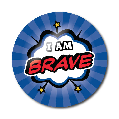 Bravery Stickers by School Badges UK