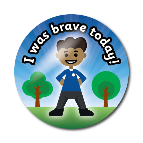 Bravery Stickers by School Badges UK