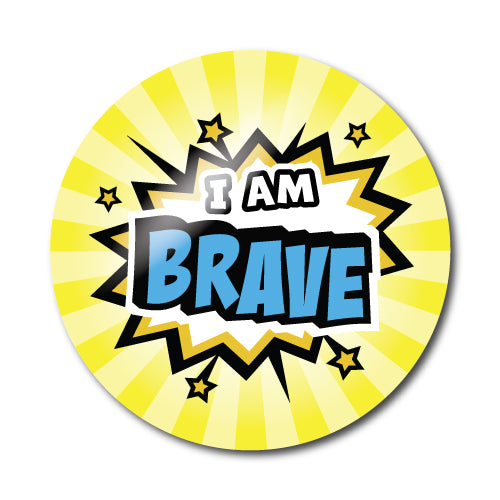 Bravery Stickers by School Badges UK