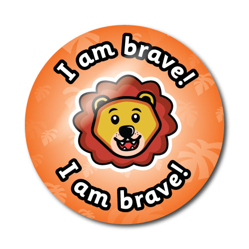 Bravery Stickers by School Badges UK