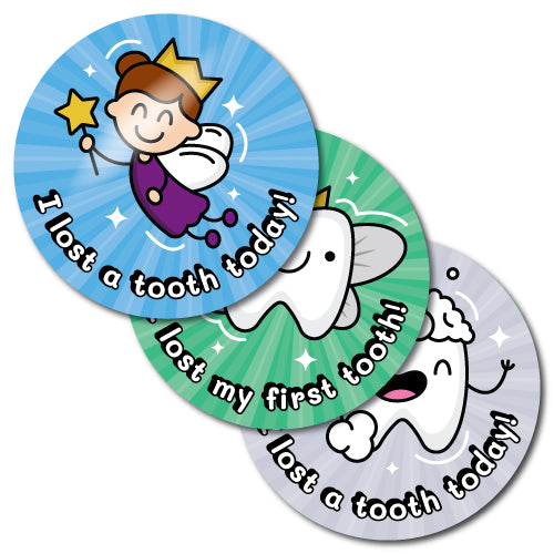 I Lost a Tooth Today Stickers by School Badges UK