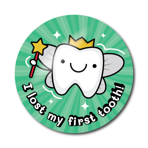 I Lost a Tooth Today Stickers by School Badges UK