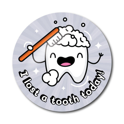 I Lost a Tooth Today Stickers by School Badges UK