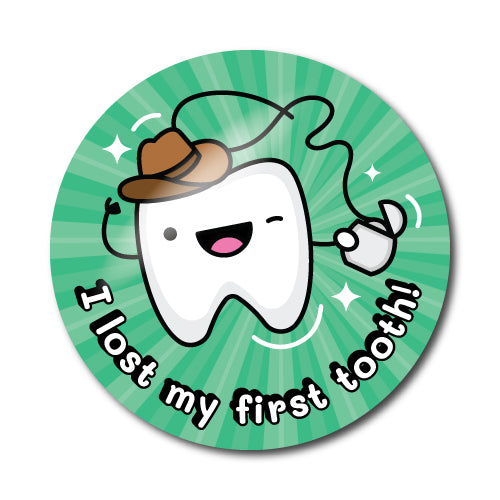 I Lost a Tooth Today Stickers by School Badges UK