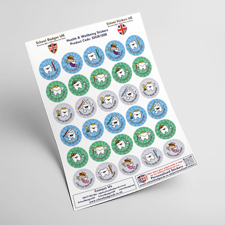 I Lost a Tooth Today Stickers by School Badges UK