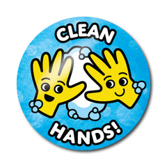 Hand Hygiene Stickers by School Badges UK