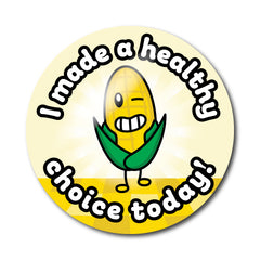 Healthy Eating Stickers by School Badges UK