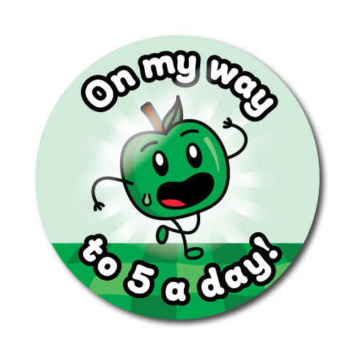 Healthy Eating Stickers by School Badges UK
