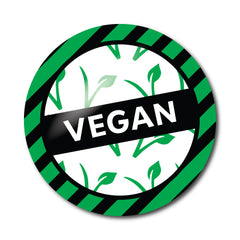 Vegan Stickers by School Badges UK