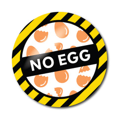 Egg Allergy Stickers by School Badges UK