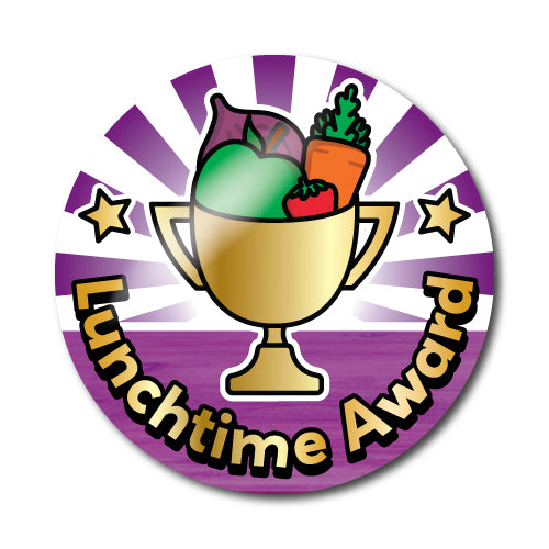 Lunchtime Award Stickers by School Badges UK