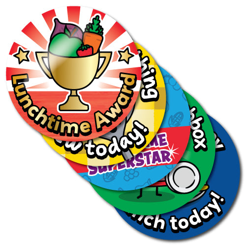Lunchtime Award Stickers by School Badges UK