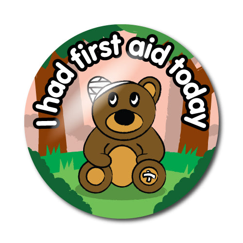 First Aid Stickers by School Badges UK