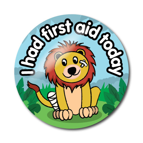 First Aid Stickers by School Badges UK