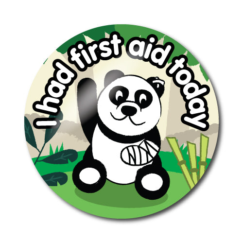 First Aid Stickers by School Badges UK