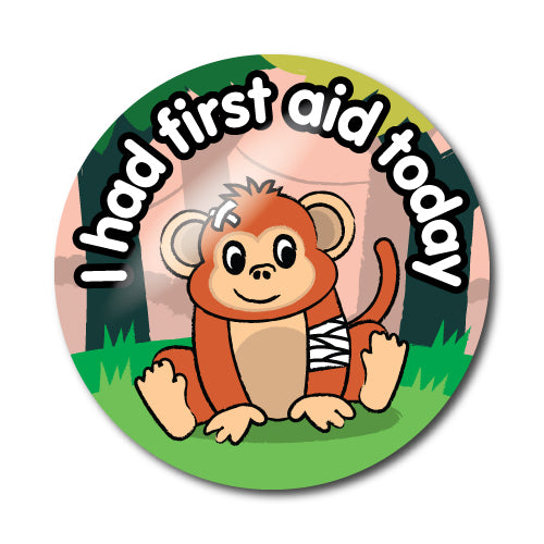 First Aid Stickers by School Badges UK