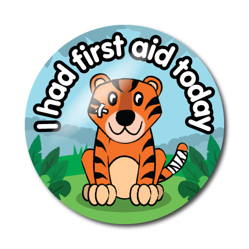 First Aid Stickers by School Badges UK