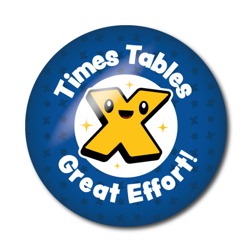 Times Tables 9-12x Stickers - School Badges UK