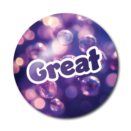 Well Done Bubbles Stickers