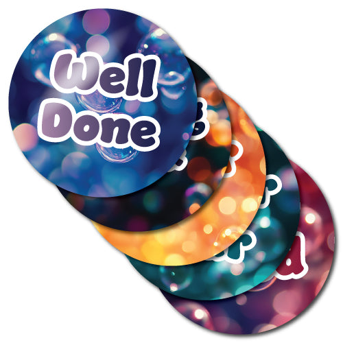 Well Done Bubbles Stickers