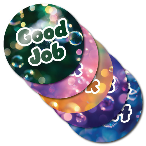 Well Done Bubbles Stickers