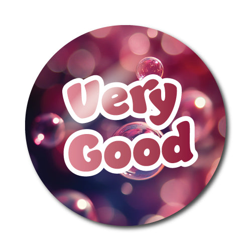 Well Done Bubbles Stickers