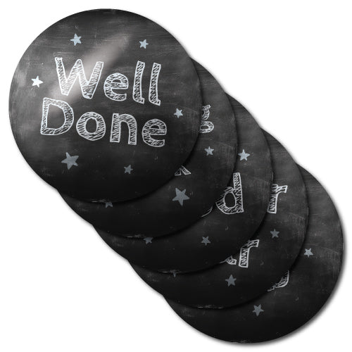 Well Done Chalkboard Stickers