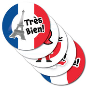 French Stickers - School Badges UK