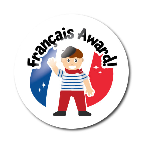 French Stickers - School Badges UK