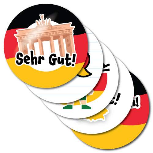 German Stickers - School Badges UK