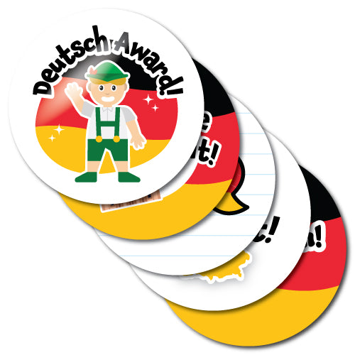 German Stickers - School Badges UK
