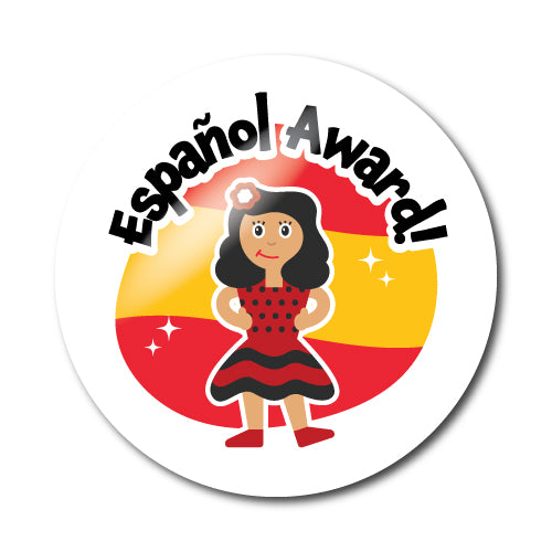 Spanish Stickers - School Badges UK