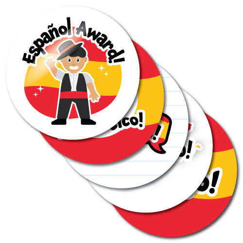 Spanish Stickers - School Badges UK