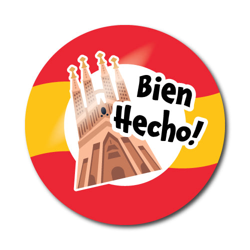Spanish Stickers - School Badges UK