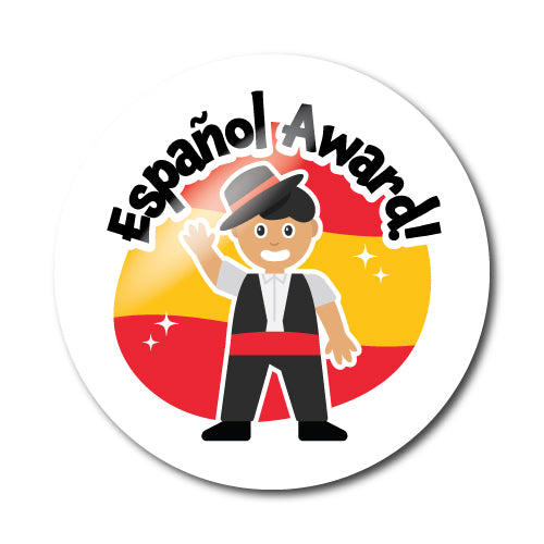 Spanish Stickers - School Badges UK